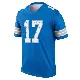 ＃17 Men's Dicaprio Bootle Blue Legend Detroit Lions 2nd Jersey