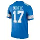 ＃17 Men's Dicaprio Bootle Blue Legend Detroit Lions 2nd Jersey