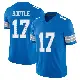 ＃17 Men's Dicaprio Bootle Blue Limited Detroit Lions Vapor F.U.S.E. 2nd Jersey