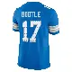 ＃17 Men's Dicaprio Bootle Blue Limited Detroit Lions Vapor F.U.S.E. 2nd Jersey