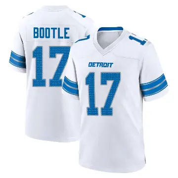 ＃17 Men's Dicaprio Bootle White Game Detroit Lions 2nd Jersey