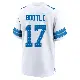 ＃17 Men's Dicaprio Bootle White Game Detroit Lions 2nd Jersey