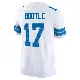 ＃17 Men's Dicaprio Bootle White Limited Detroit Lions Vapor F.U.S.E. 2nd Jersey