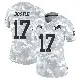 ＃17 Women's Dicaprio Bootle Arctic Camo Limited Detroit Lions 2024 Salute to Service Jersey