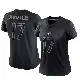 ＃17 Women's Dicaprio Bootle Black Limited Detroit Lions Reflective Jersey