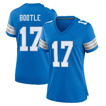 ＃17 Women's Dicaprio Bootle Blue Game Detroit Lions 2nd Jersey