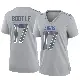 ＃17 Women's Dicaprio Bootle Gray Game Detroit Lions Atmosphere Fashion Jersey