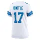 ＃17 Women's Dicaprio Bootle White Game Detroit Lions 2nd Jersey