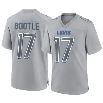 ＃17 Youth Dicaprio Bootle Gray Game Detroit Lions Atmosphere Fashion Jersey