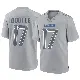 ＃17 Youth Dicaprio Bootle Gray Game Detroit Lions Atmosphere Fashion Jersey