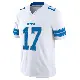 ＃17 Youth Dicaprio Bootle White Limited Detroit Lions Vapor F.U.S.E. 2nd Jersey