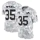 ＃35 Men's Tyson Russell Arctic Camo Limited Detroit Lions 2024 Salute to Service Jersey
