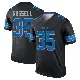 ＃35 Men's Tyson Russell Black Legend Detroit Lions Jersey
