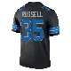 ＃35 Men's Tyson Russell Black Legend Detroit Lions Jersey