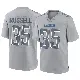 ＃35 Men's Tyson Russell Gray Game Detroit Lions Atmosphere Fashion Jersey