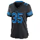 ＃35 Women's Tyson Russell Black Game Detroit Lions Alternate 2nd Jersey