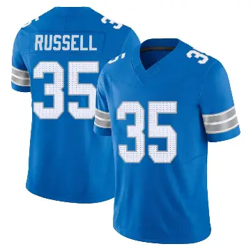 ＃35 Youth Tyson Russell Blue Limited Detroit Lions Vapor F.U.S.E. 2nd Jersey