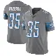 ＃35 Youth Tyson Russell Limited Detroit Lions Color Rush Steel Vapor Untouchable Jersey