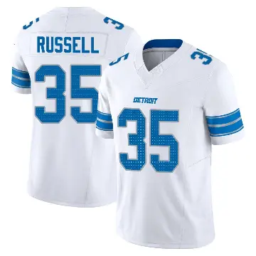 ＃35 Youth Tyson Russell White Limited Detroit Lions Vapor F.U.S.E. 2nd Jersey