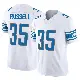 ＃35 Youth Tyson Russell White Limited Detroit Lions Vapor F.U.S.E. Jersey