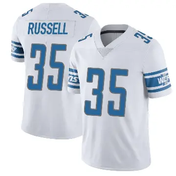 ＃35 Youth Tyson Russell White Limited Detroit Lions Vapor Untouchable Jersey