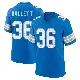 ＃36 Youth Erick Hallett Blue Game Detroit Lions 2nd Jersey