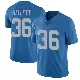 ＃36 Youth Erick Hallett Blue Limited Detroit Lions Throwback Vapor Untouchable Jersey