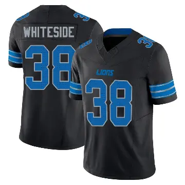 ＃38 Men's Nick Whiteside Black Limited Detroit Lions Alternate Vapor F.U.S.E. 2nd Jersey