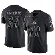 ＃38 Men's Nick Whiteside Black Limited Detroit Lions Reflective Jersey
