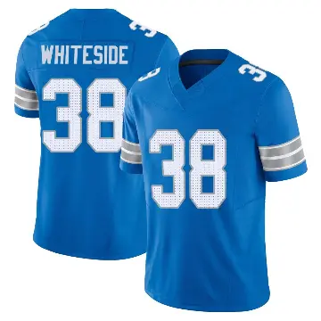 ＃38 Men's Nick Whiteside Blue Limited Detroit Lions Vapor F.U.S.E. 2nd Jersey