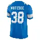 ＃38 Men's Nick Whiteside Blue Limited Detroit Lions Vapor F.U.S.E. 2nd Jersey