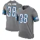 ＃38 Men's Nick Whiteside Legend Detroit Lions Color Rush Steel Jersey