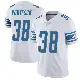 ＃38 Men's Nick Whiteside White Limited Detroit Lions Vapor Untouchable Jersey
