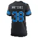 ＃38 Women's Nick Whiteside Black Game Detroit Lions Alternate 2nd Jersey