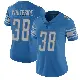 ＃38 Women's Nick Whiteside Blue Limited Detroit Lions Team Color Vapor Untouchable Jersey