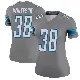 ＃38 Women's Nick Whiteside Legend Detroit Lions Color Rush Steel Jersey