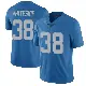 ＃38 Youth Nick Whiteside Blue Limited Detroit Lions Throwback Vapor Untouchable Jersey