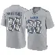 ＃38 Youth Nick Whiteside Gray Game Detroit Lions Atmosphere Fashion Jersey