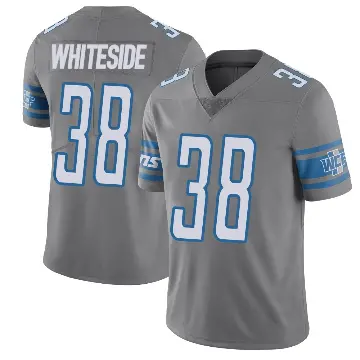 ＃38 Youth Nick Whiteside Limited Detroit Lions Color Rush Steel Vapor Untouchable Jersey