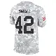 ＃42 Men's Jabari Small Arctic Camo Limited Detroit Lions 2024 Salute to Service Jersey