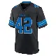 ＃42 Youth Jabari Small Black Game Detroit Lions Alternate 2nd Jersey