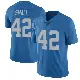 ＃42 Youth Jabari Small Blue Limited Detroit Lions Throwback Vapor Untouchable Jersey