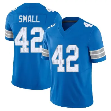 ＃42 Youth Jabari Small Blue Limited Detroit Lions Vapor F.U.S.E. 2nd Jersey
