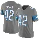 ＃42 Youth Jabari Small Limited Detroit Lions Silver Vapor F.U.S.E. Jersey
