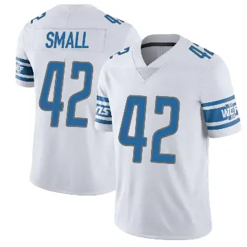 ＃42 Youth Jabari Small White Limited Detroit Lions Vapor Untouchable Jersey