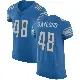 ＃48 Men's Jacob Saylors Blue Elite Detroit Lions Team Color Vapor Untouchable Jersey