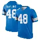 ＃48 Men's Jacob Saylors Blue Legend Detroit Lions 2nd Jersey