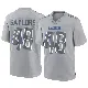 ＃48 Men's Jacob Saylors Gray Game Detroit Lions Atmosphere Fashion Jersey