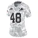＃48 Women's Jacob Saylors Arctic Camo Limited Detroit Lions 2024 Salute to Service Jersey