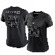 ＃48 Women's Jacob Saylors Black Limited Detroit Lions Reflective Jersey